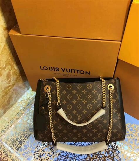 Fashion Louis Vuitton Surene MM Monogram Leather bags | Louis vuitton ...