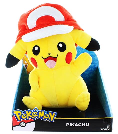 Pokemon Large 12" Plush: Pikachu with Hat | #1845232618