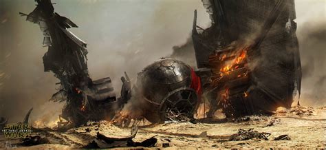 Star Wars: The Force Awakens Concept Art by Andrée Wallin | Concept Art World