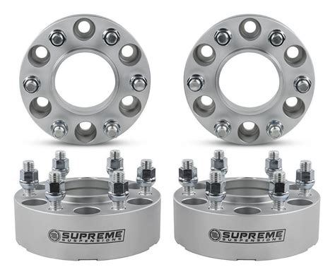 1.5" Wheel Spacers For 2000-2018 Chevrolet Silverado Hubcentric Lip 6 ...