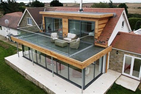 Pin on House | House exterior, House extension design, Flat roof house