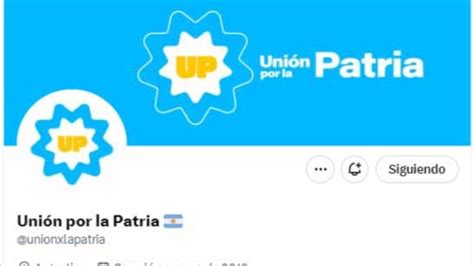 Unión por la Patria oficializó en las redes sociales su nuevo sello y logo