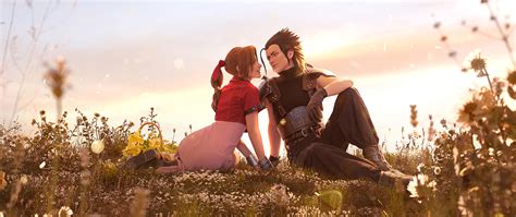 2560x1080 Zack Fair And Aerith Cosplay Wallpaper,2560x1080 Resolution ...