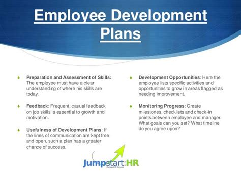 How to Develop an Employee Development Plan