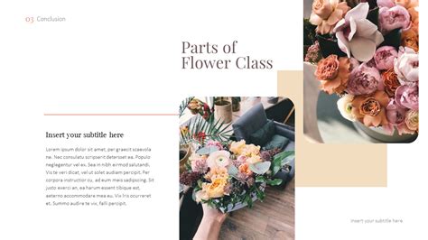 Floral Design Class Google Slides Templates|Lifestyle