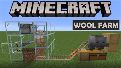 We craft a Minecraft Wool Farm in Dario's Lab - YouTube