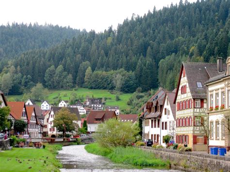 Schiltach after the rain, Black Forest, Germany | Black forest, Village, Places to travel