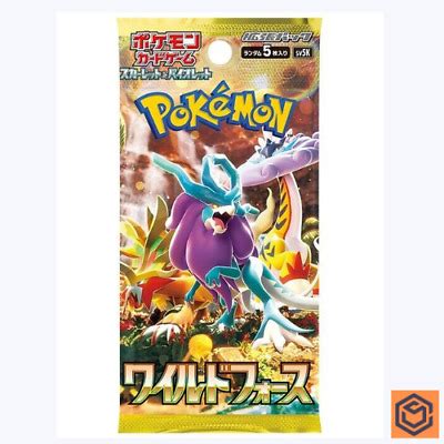 1 PACK Wild Force sv5K Pokemon Card Game Japanese Scarlet & Violet NEW Sealed | eBay