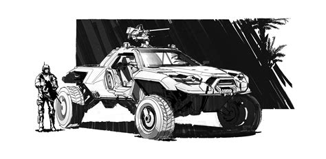 ArtStation - military vehicle design