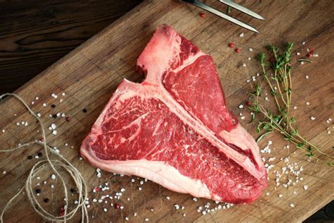 Buy 30 Day Dry Aged T-bone Steak Online - Surrey New Year Butcher Orders - Bevans Butchers