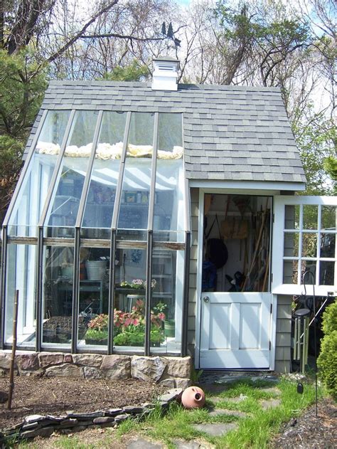 Bohemian Homes - greenhouse garden shed