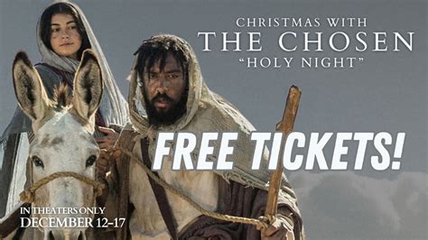 Christmas with The Chosen in Theaters - FREE Tickets