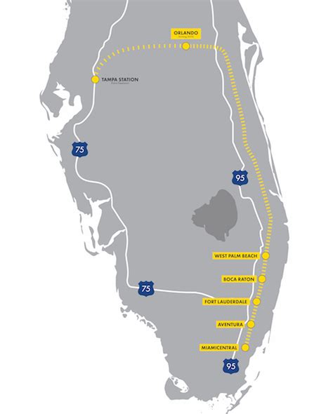 Brightline Train Future Stations 2025 Map - Tommy Gretchen