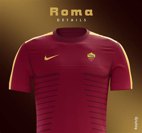 AS Roma soccer kit concept on Behance