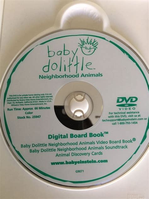 Baby Einstein Baby Dolittle Neighborhood Animals Dvd - Quotes Trending