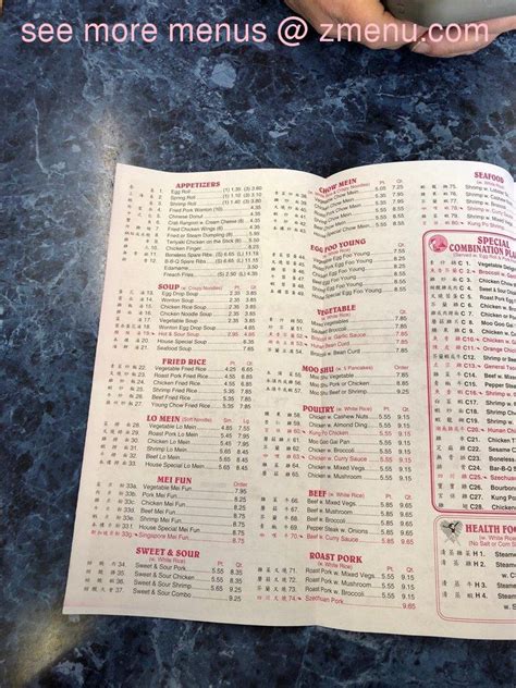 Menu at Number 1 Kitchen restaurant, Milford