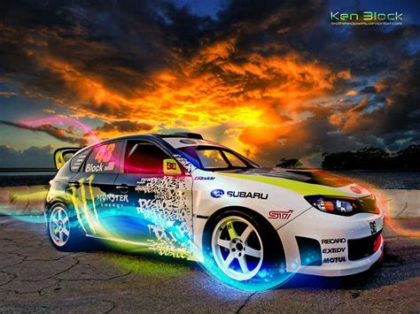 Ken Block's Subaru by featheredpixels on DeviantArt