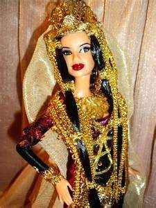 Queen Esther Of Persia ~ Dark version Barbie Doll ooak bible character ...