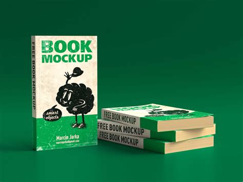 Group of Books mockup (PSD)