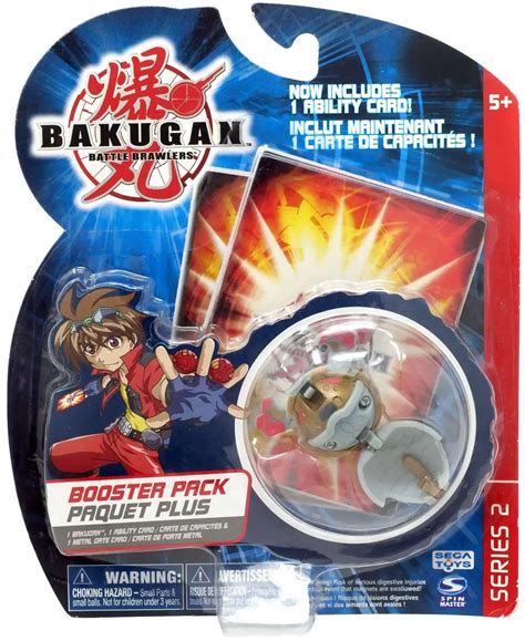 Bakugan Battle Brawlers Series 2 Booster Pack Random Marble Spin Master ...