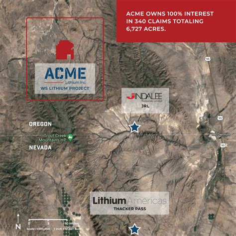 ACME Lithium Inc. Acquires New Lithium Project in McDermitt Caldera ...