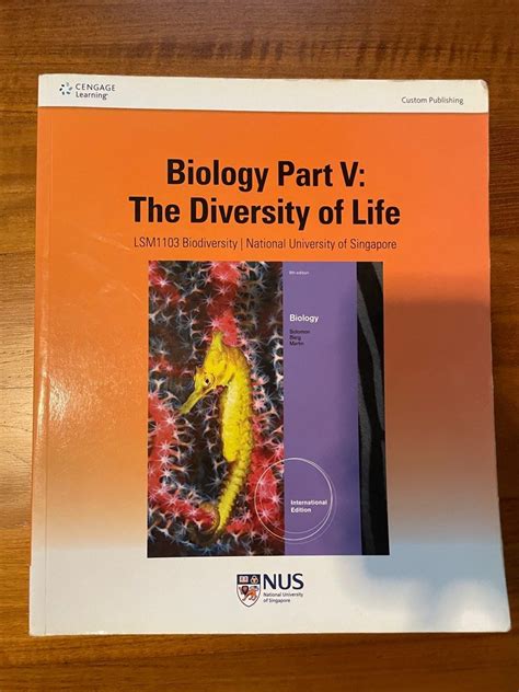 LSM1103 textbook Biology Part V: The Diversity of Life, Hobbies & Toys ...