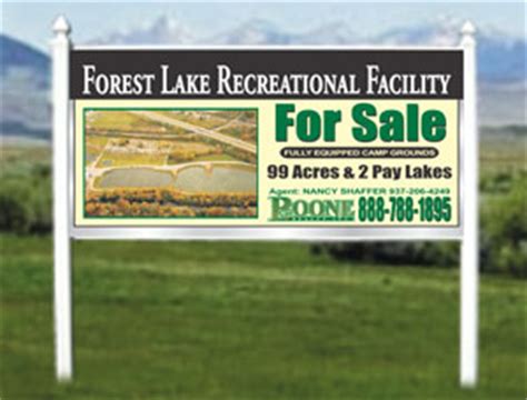 Commercial Real Estate Signs | 1-800-The-Sign | 24 Hour Turn Around