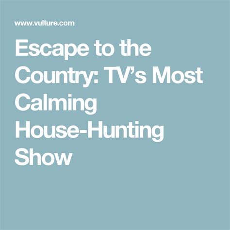 6 Reasons to Watch Escape to the Country, TV’s Most Soothing House ...