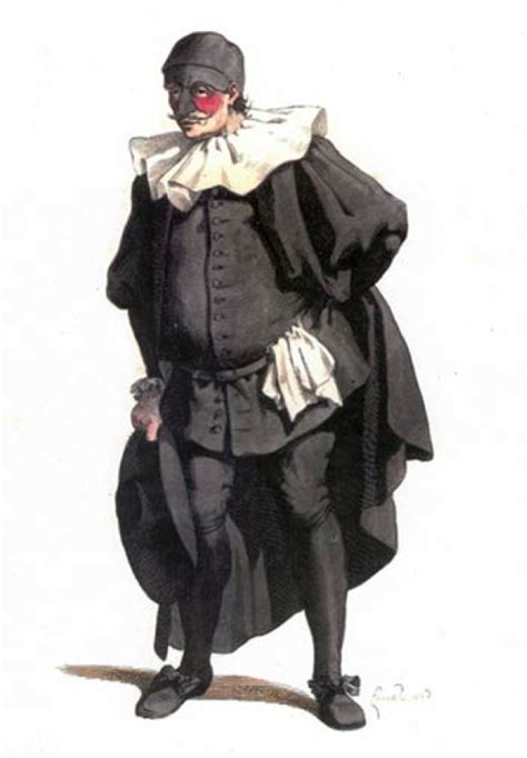 Il Dottore (the doctor) | Commedia dell’arte, Costume design sketch, Costume design