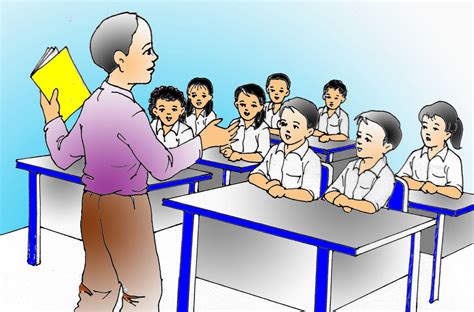 66+ Kumpulan Gambar Kartun Guru Mengajar Murid | Sketsa