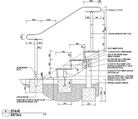 Stair Construction Details Drawings