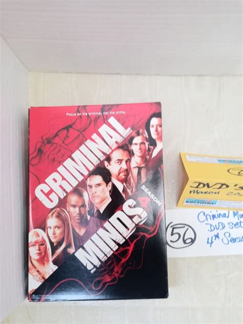 CRIMINAL MINDS DVD SEASON FOUR TV SET Collection | EstateSales.org