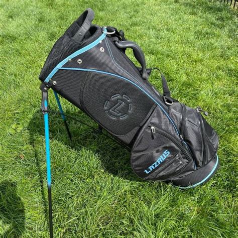 LAZRUS Premium Black Golf Bag — LAZRUS Golf