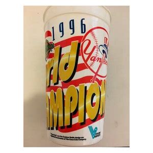 1996 World Series Champions NY Yankees Cup - Etsy