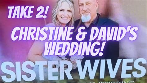 Sister Wives! Christine & David's Wedding Part 2! Party Time! - YouTube