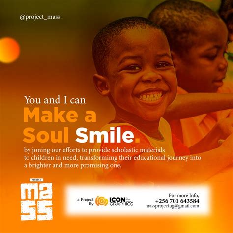 make a soul smile by icon graphics, charity flyers, poster of charity ...