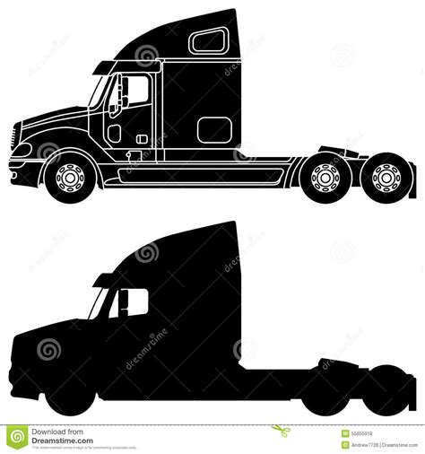 semi truck silhouette clipart 10 free Cliparts | Download images on ...