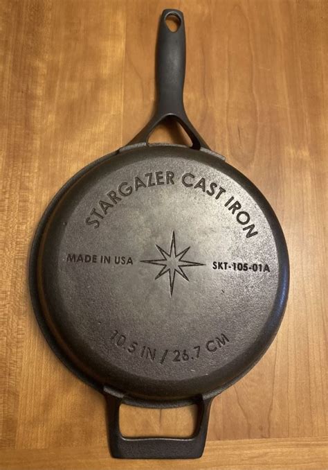 Stargazer Cast Iron 10.5” Skillet in 2021 | Cast iron, Cast iron pan, It cast