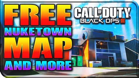 Black Ops 3: FREE NUKETOWN MAP/CAMO/CALLING CARD & MORE (BO3 Nuketown 2065 Free DlC Add On ...