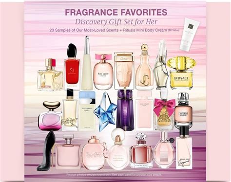 Women's Fragrance Favorites 24-Piece Gift Set Just $20 on Macy's.com | Great Mother's Day Gift