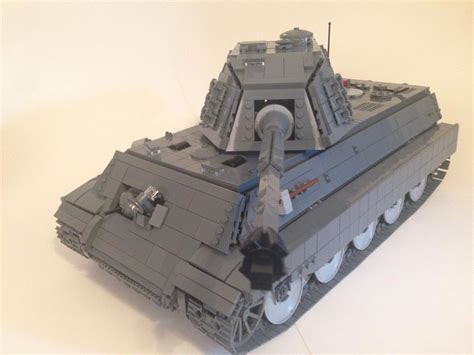 LEGO MOC RC German Königstiger "King Tiger Tank" by G. Williams | Rebrickable - Build with LEGO