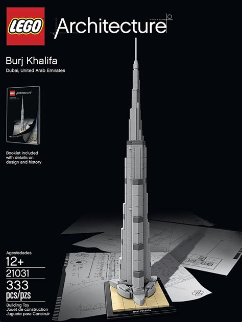 LEGO Architecture Burj Khalifa Tower $31 Prime shipped + more Building ...