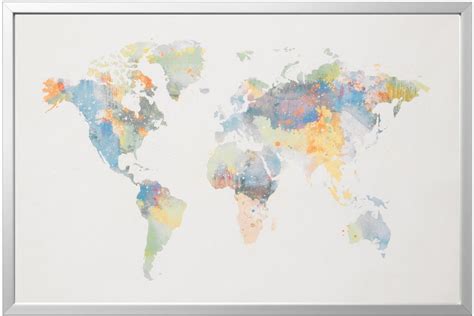 Ikea Large World Map For Sale | semashow.com