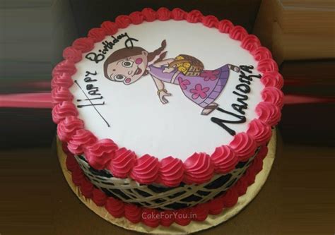 Chota Bheem Chutki Photo Cake - Cake for you