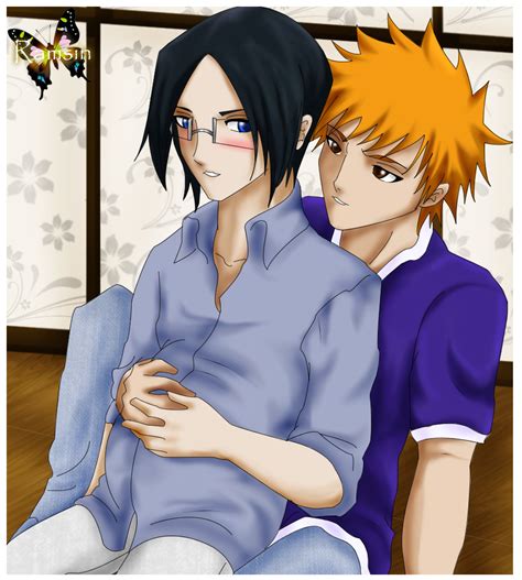 Ichigo x Uryu Love M by ILITIAFOREVER on DeviantArt