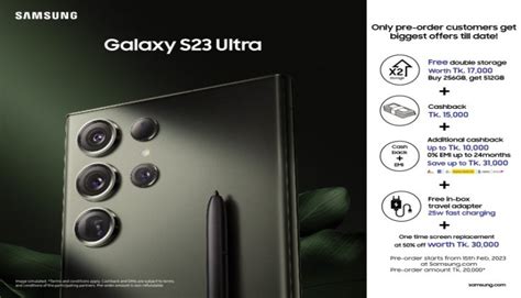 New Age | Samsung offers pre-order deals for Galaxy S23 Ultra