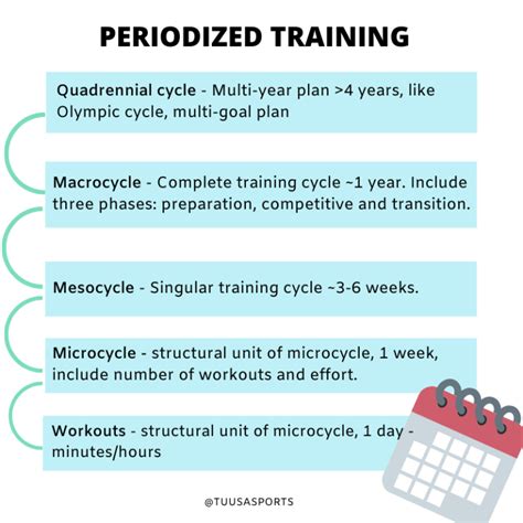 Periodization training cycle - TuuSa Sports