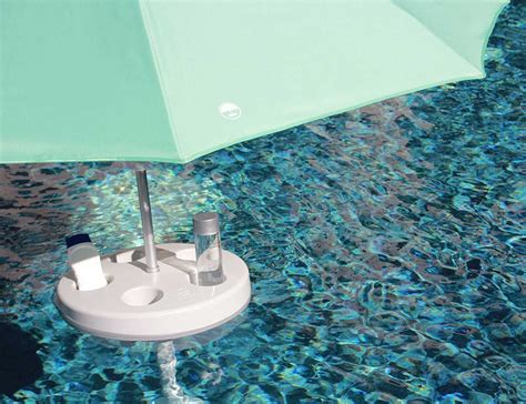 Pool Buoy – Floating Pool Umbrella | Pool umbrellas, Swimming pools, Diy pool