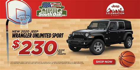 Total 95+ imagen jeep wrangler lease specials - Abzlocal.mx