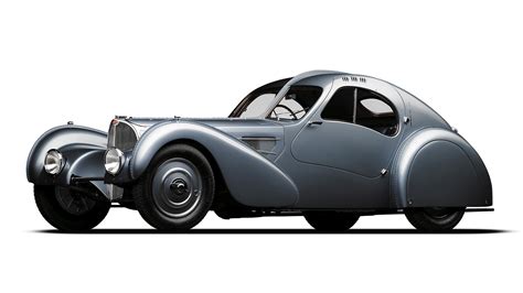 Bugatti Type 57SC Atlantic Coupe Car Coupe Grand Tourer Silver Car HD ...